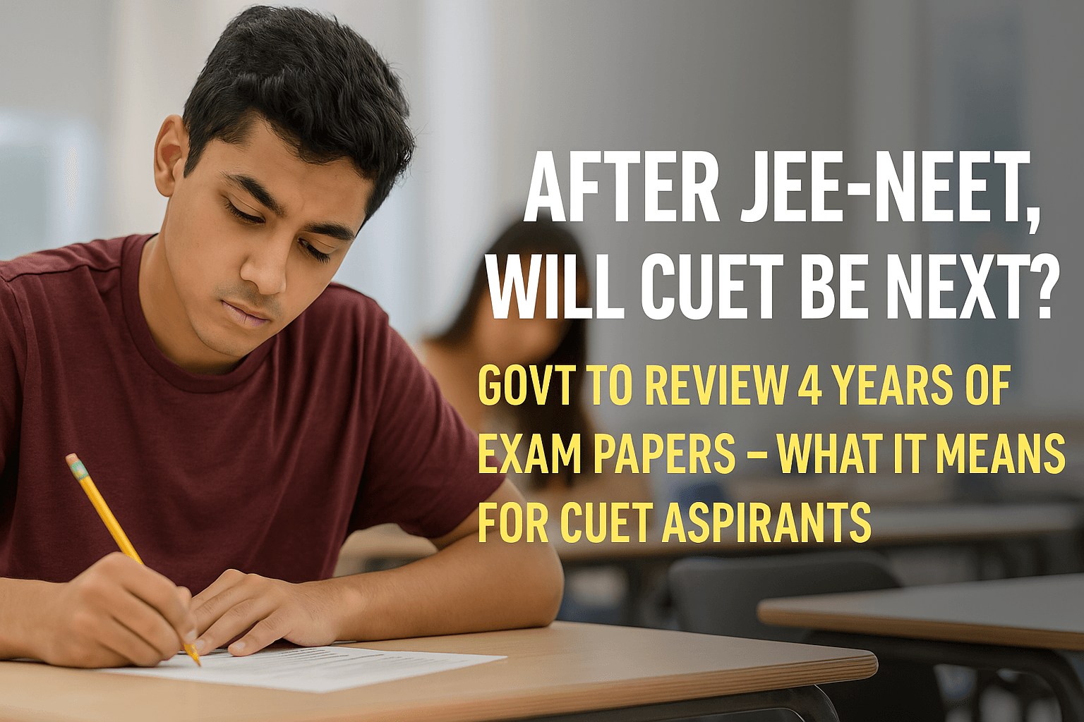 After JEE-NEET, Will CUET Be Next? Govt to Review 4 Years of Exam Papers – What It Means for CUET Aspirants